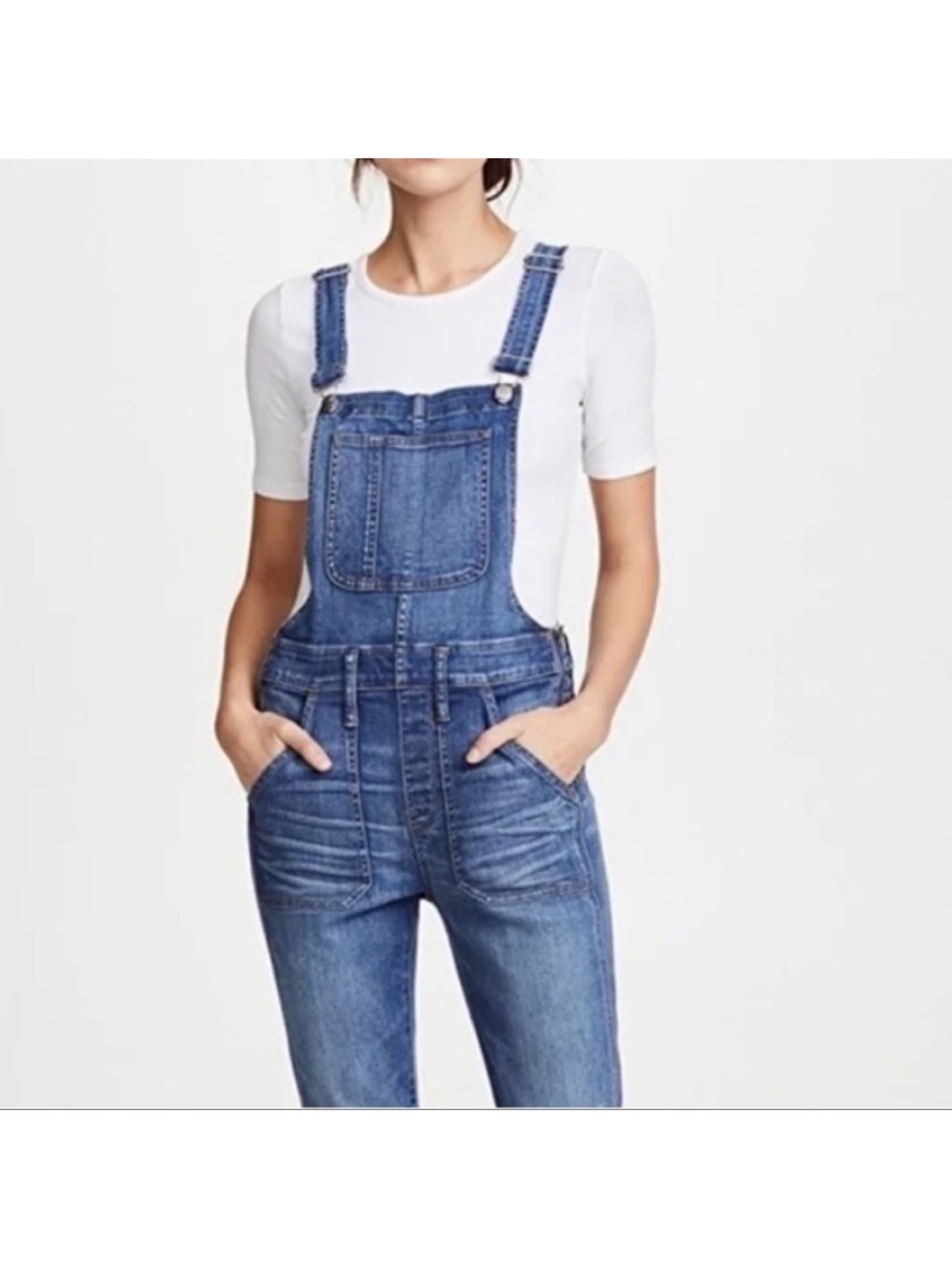 Madewell Blue Denim Women's Overalls